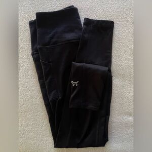 PINK Victoria's Secret Black Leggings